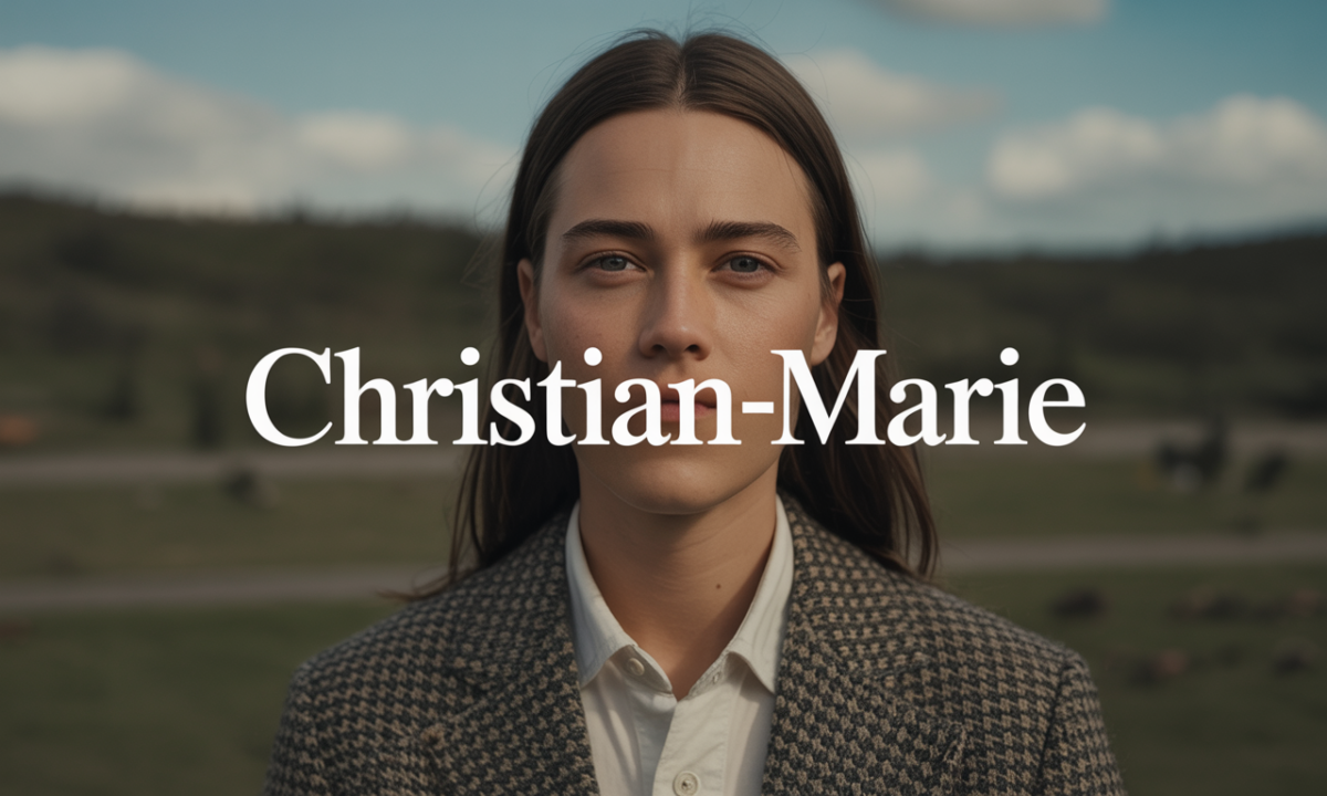 Illustration de Christian-marie, Prénoms