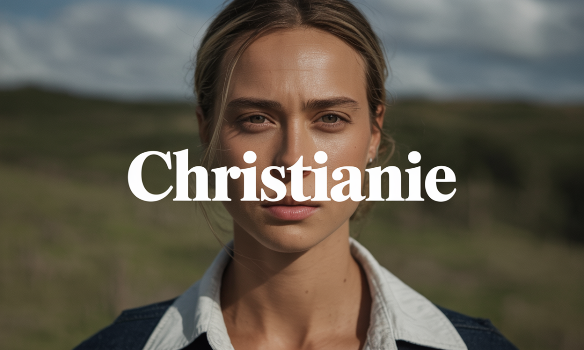 Illustration de Christianie, Prénoms