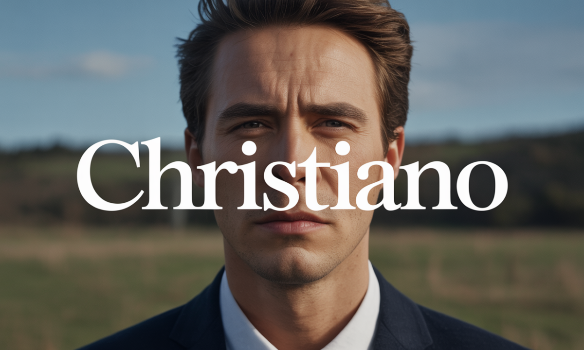 Illustration de Christiano, Prénoms