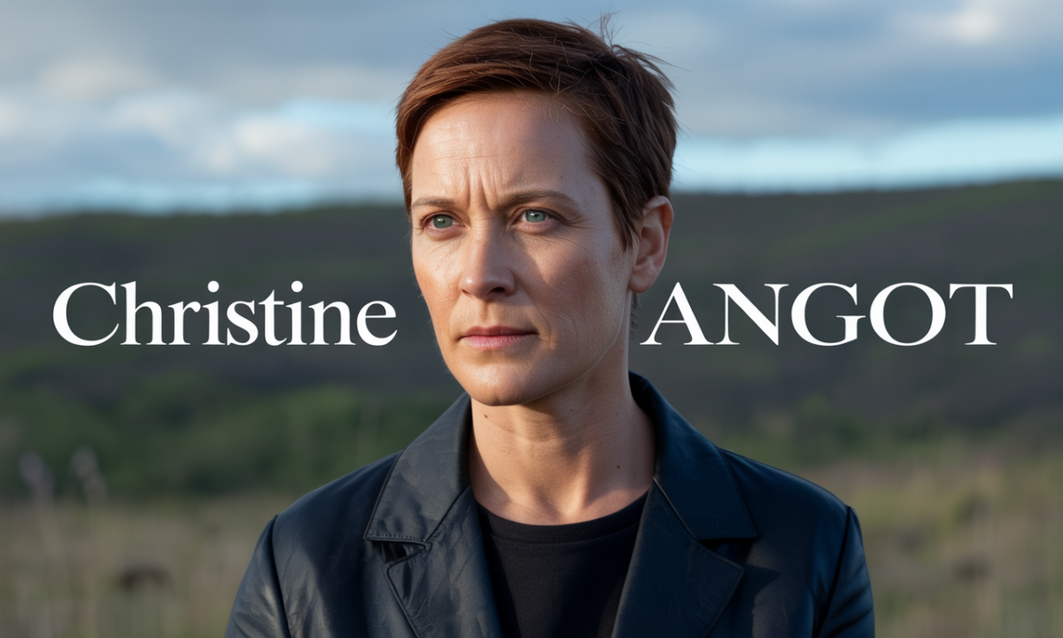 Illustration de Christine Angot, personnalité publique