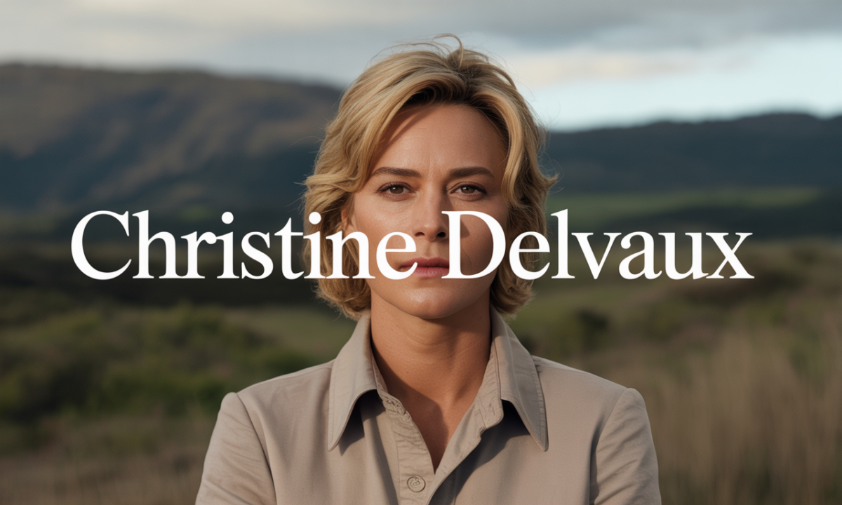 Illustration de Christine Delvaux, personnalité publique