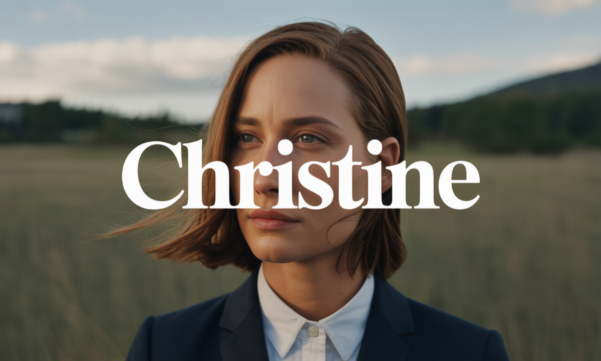 découvrez tout sur christine : son histoire, ses passions et ses réalisations.