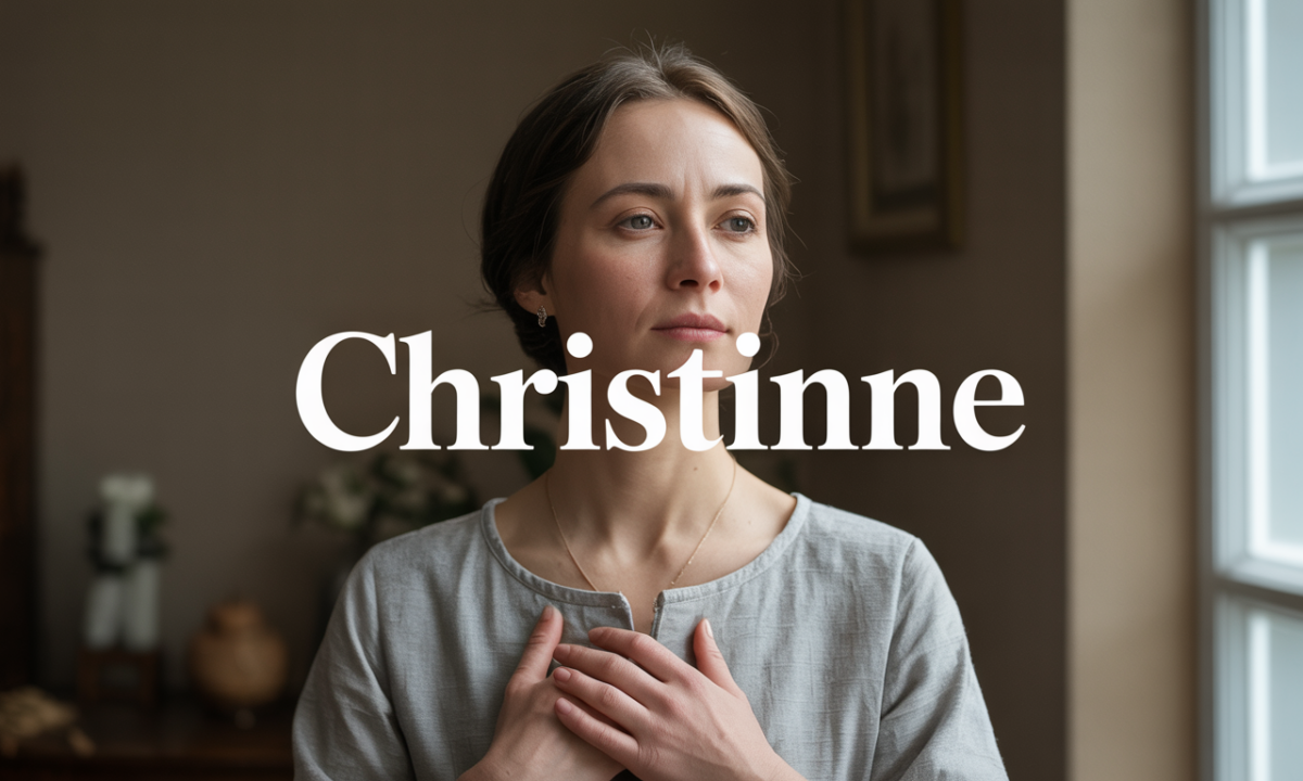 découvrez tout sur christinne : son univers, ses projets et actualités. plongez dans l'univers unique de christinne.
