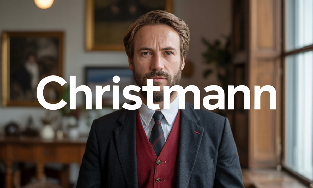 Illustration de Christmann, Noms de famille