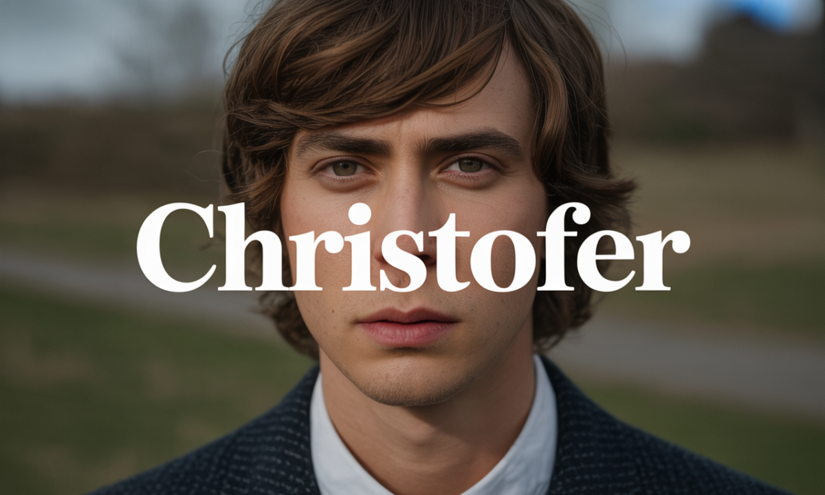 Illustration de Christofer, Prénoms