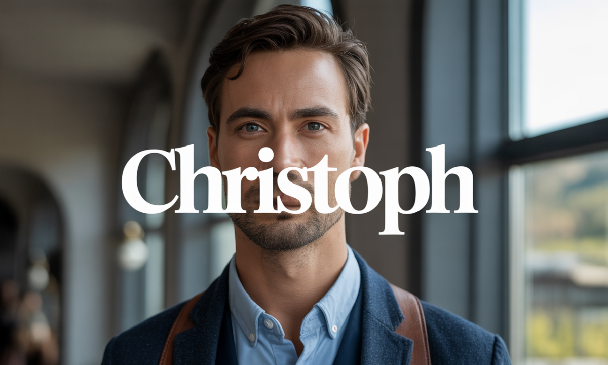 Illustration de Christoph, Prénoms