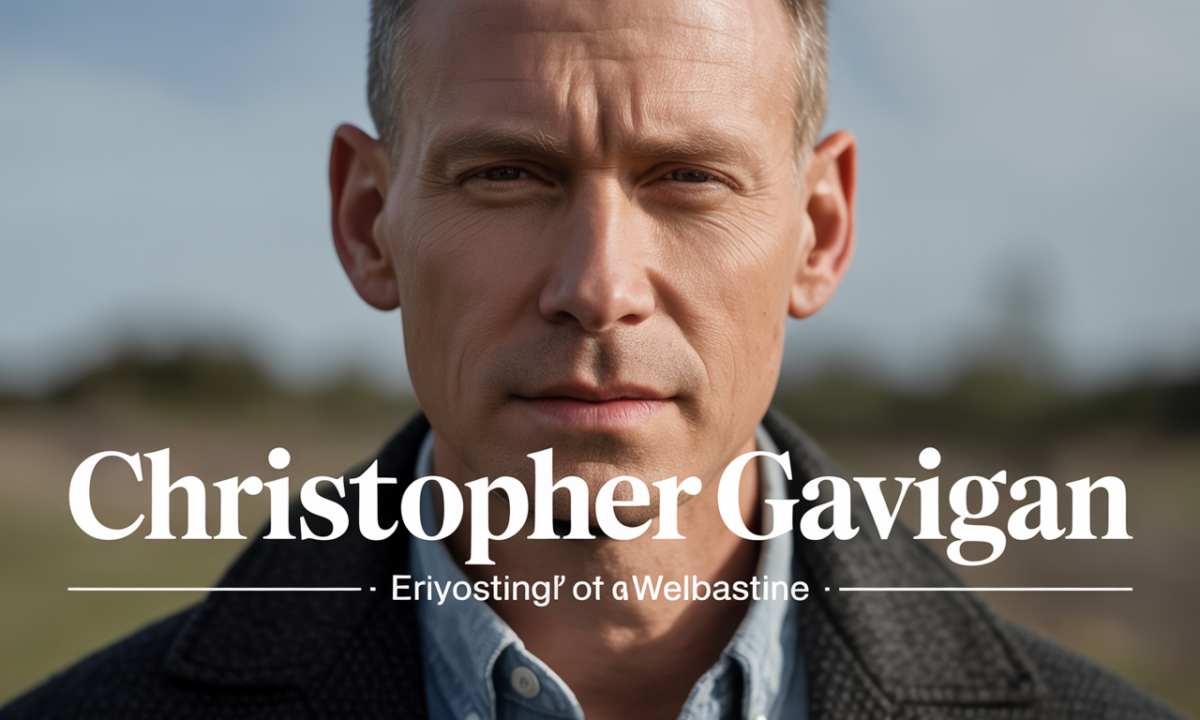 Illustration de Christopher Gavigan, personnalité publique