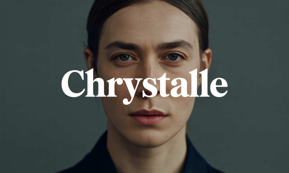 Illustration symbolique liée à l’origine du prénom Chrystalle