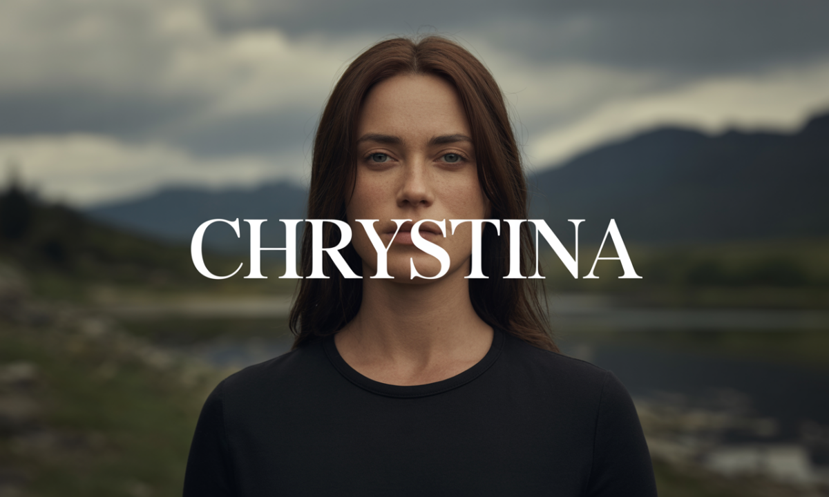 Illustration symbolique liée à l’origine du prénom Chrystina