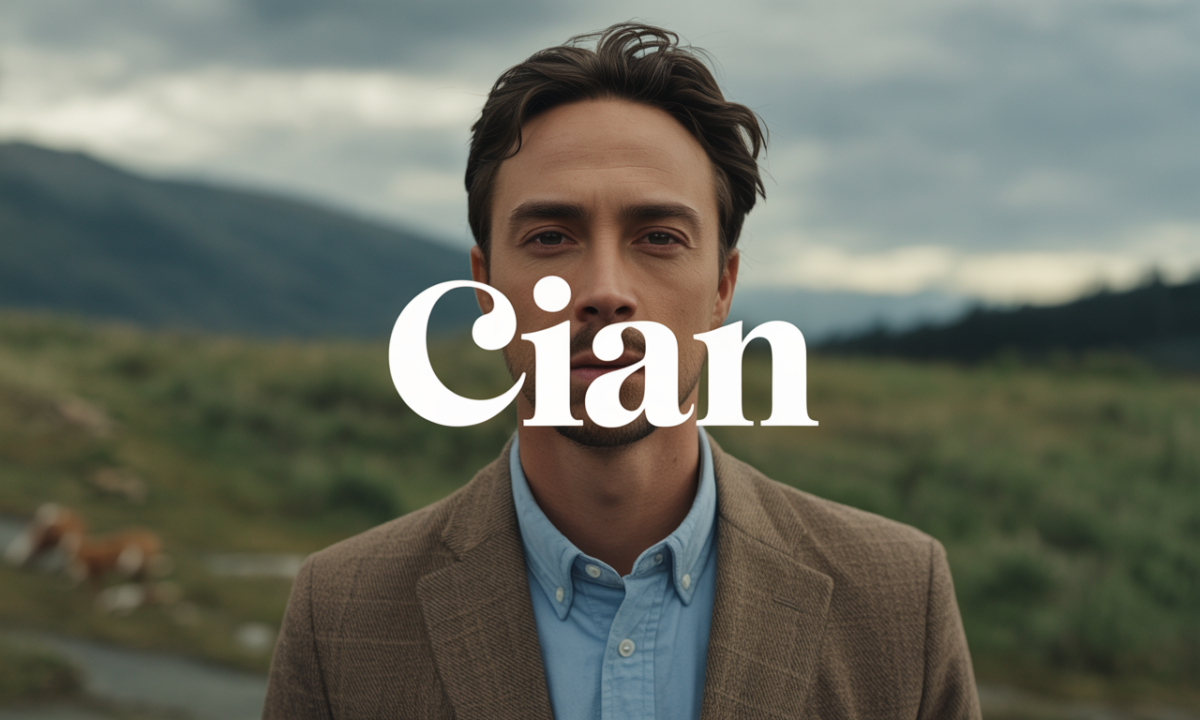 Illustration de Cian, Prénoms