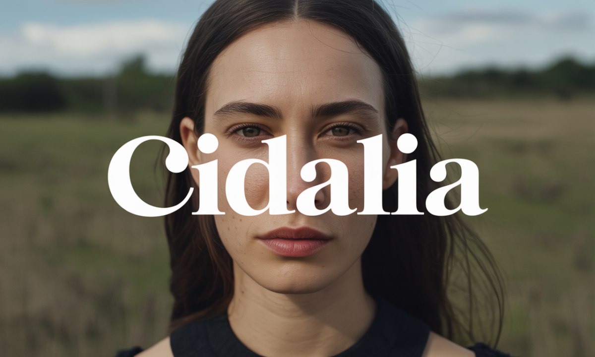 Illustration symbolique liée à l’origine du prénom Cidalia