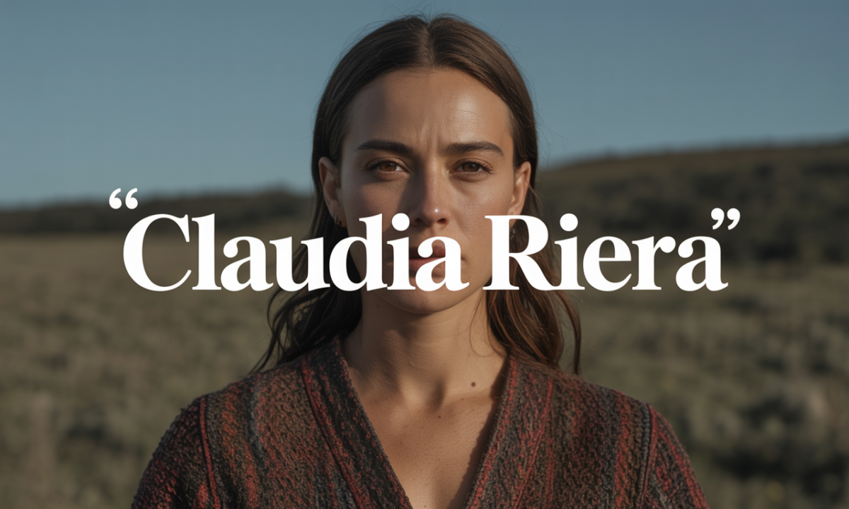 découvrez claudia riera, une artiste passionnée au talent exceptionnel, explorant diverses formes d'expression créative.