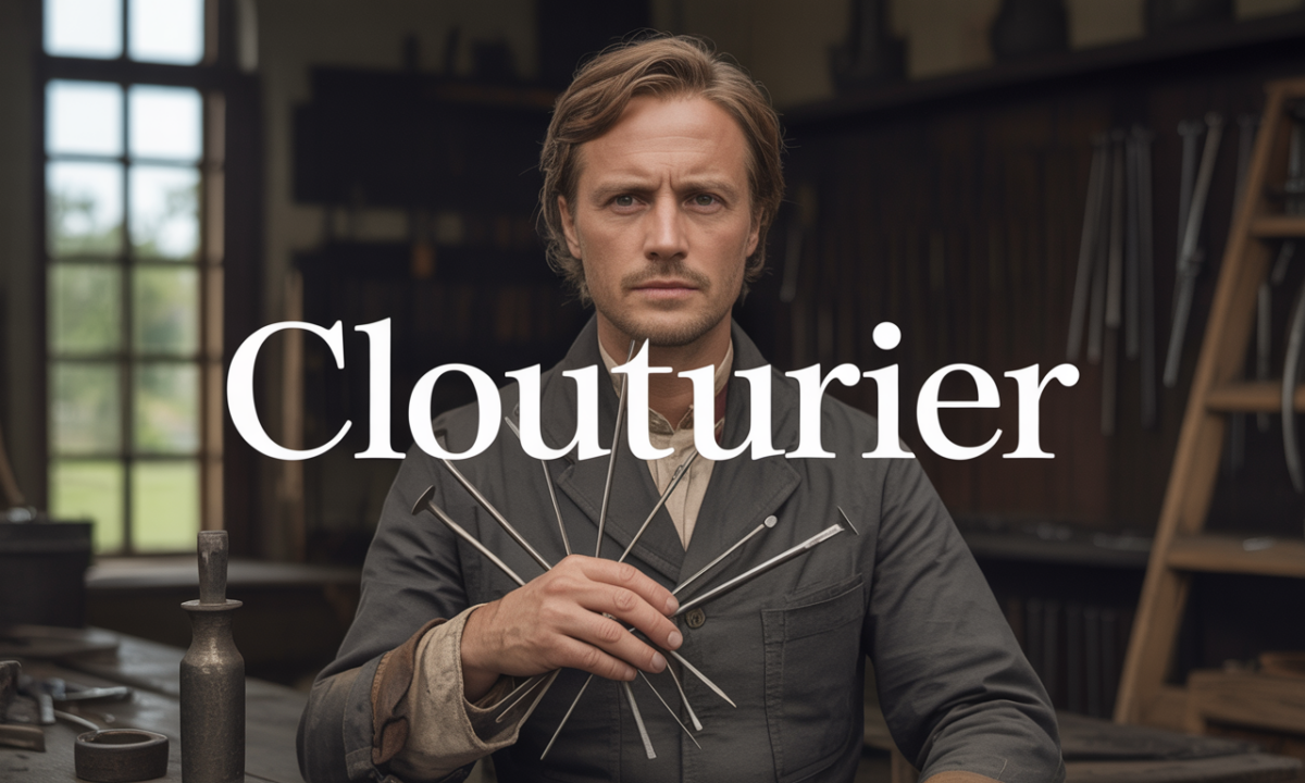 Illustration liée à l’origine et à l’histoire du nom de famille Clouturier