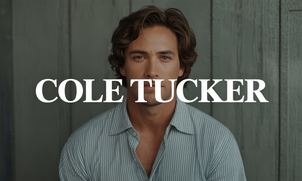 Illustration de Cole Tucker, personnalité publique