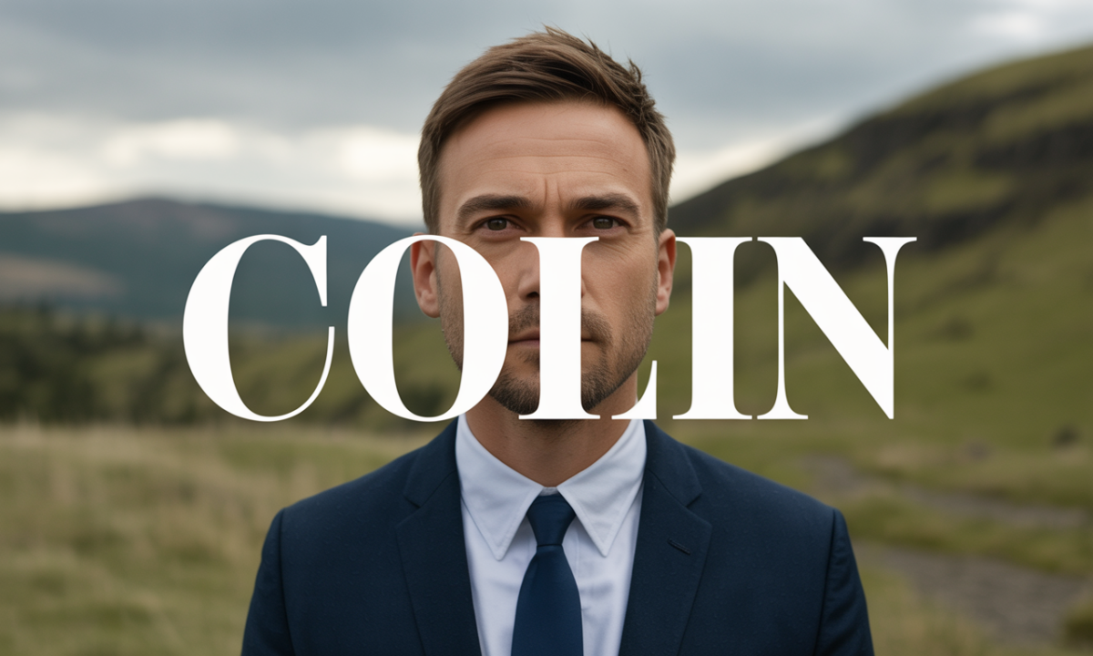 Illustration liée à l’origine et à l’histoire du nom de famille Colin