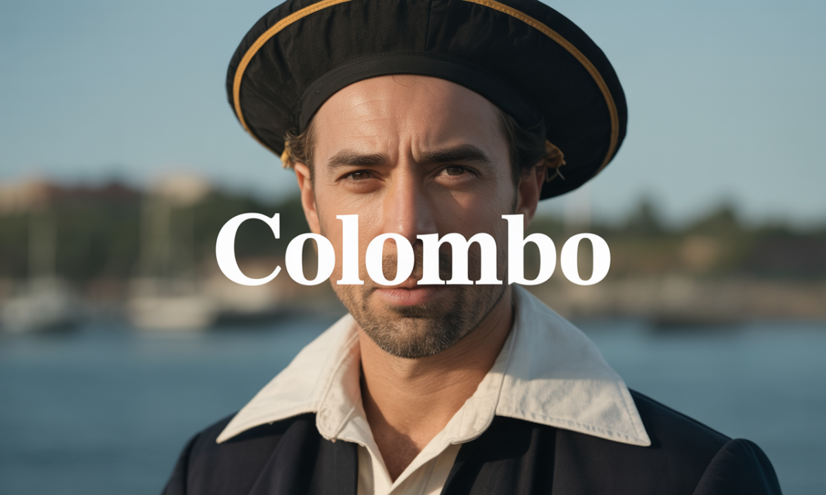 Illustration de Colombo, Noms de famille