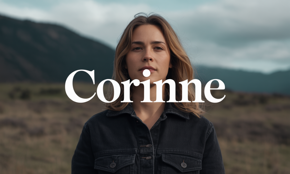 Illustration symbolique liée à l’origine du prénom Corinne