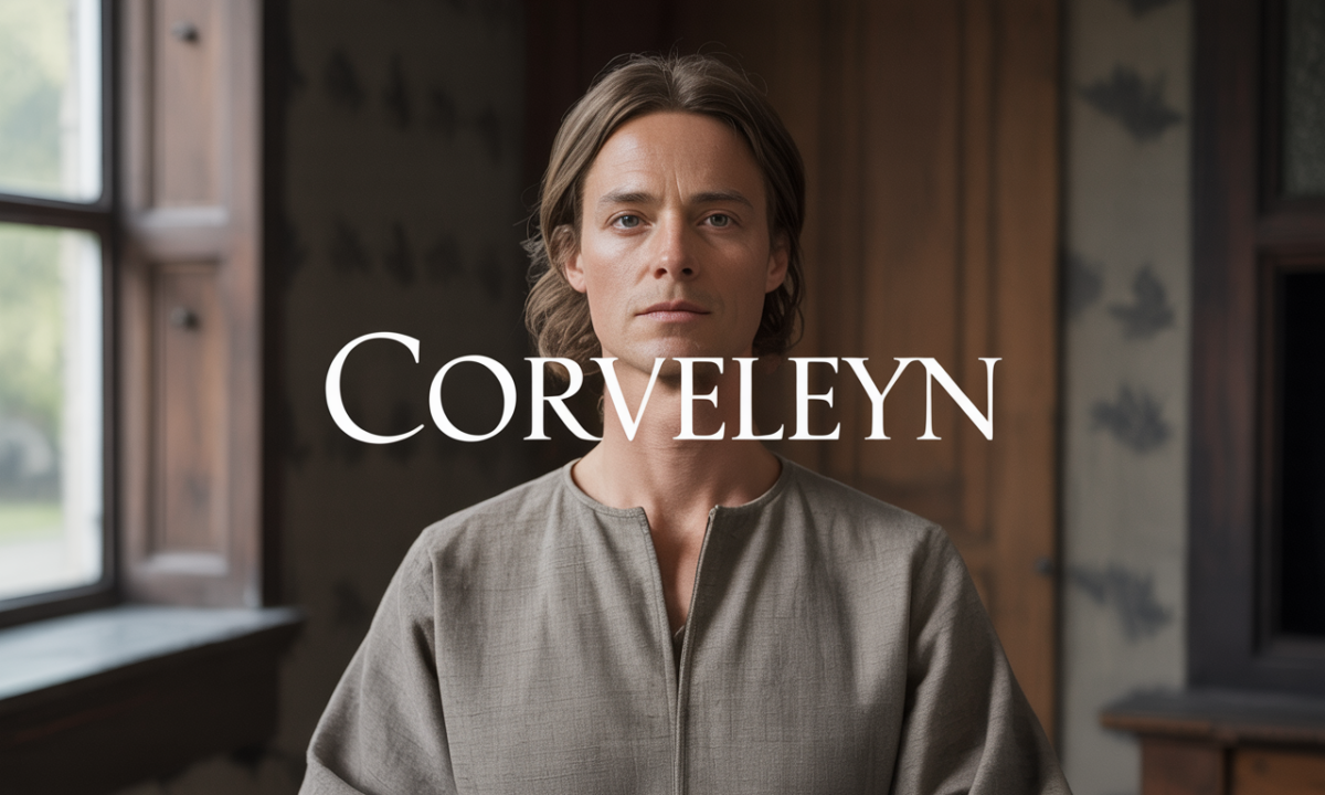 Illustration liée à l’origine et à l’histoire du nom de famille Corveleyn