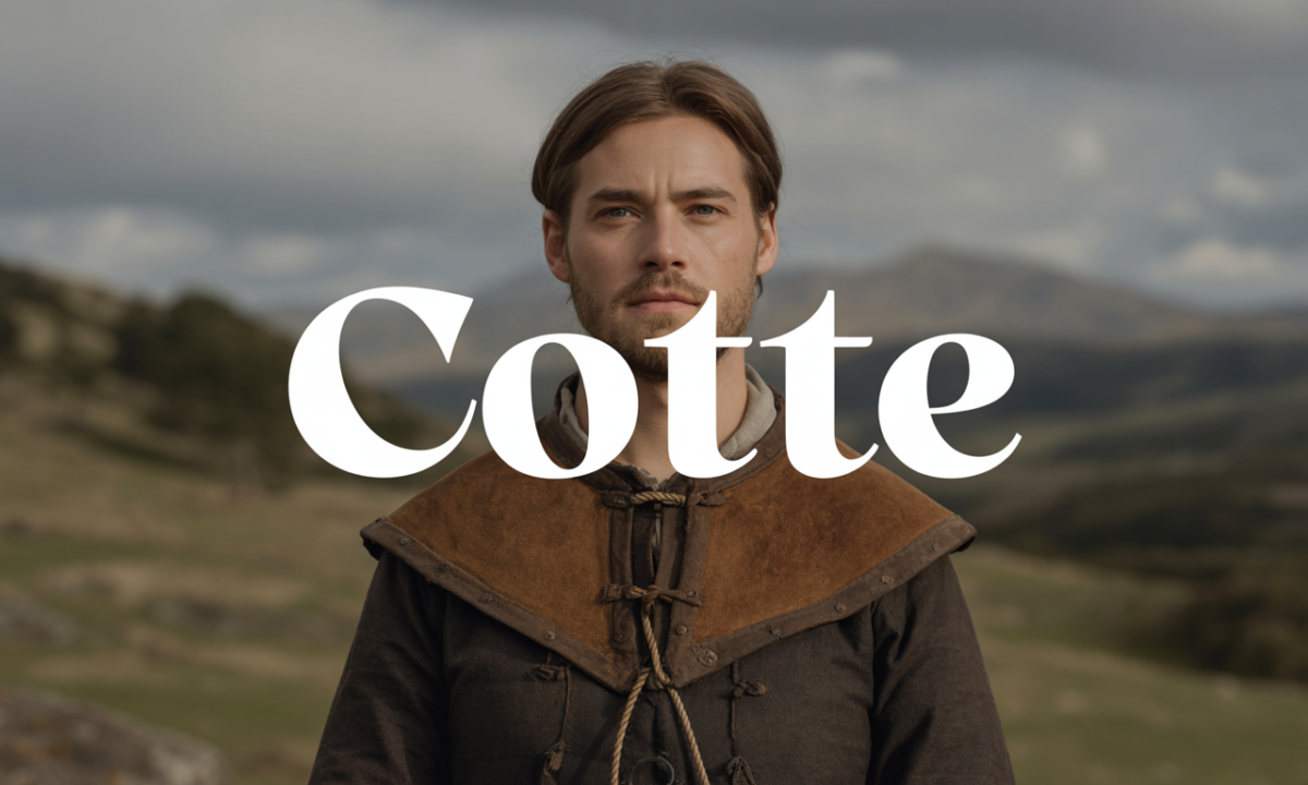 Illustration de Cotte, Noms de famille