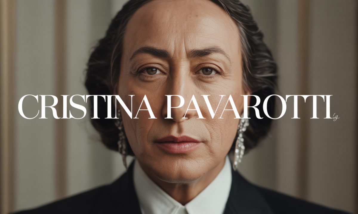 Illustration de Cristina Pavarotti, personnalité publique