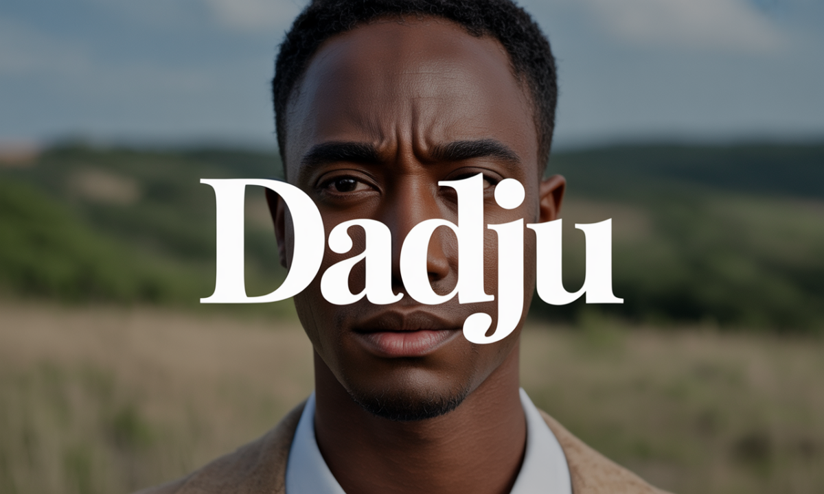 Illustration de Dadju, Prénoms