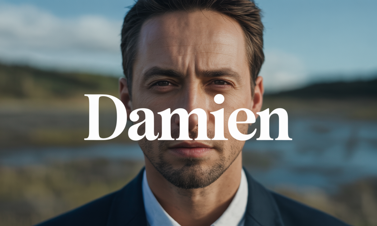 Illustration symbolique liée à l’origine du prénom Damien