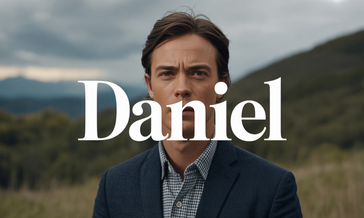 Illustration de Daniel, Prénoms