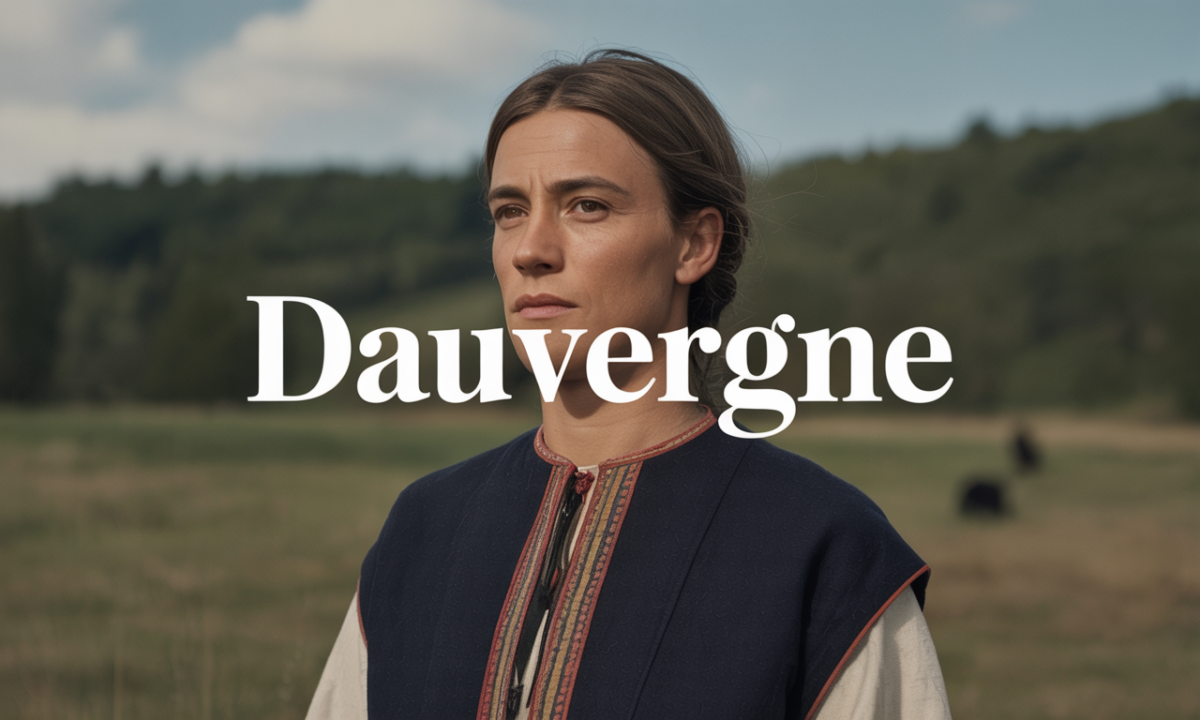 Illustration de Dauvergne, Noms de famille