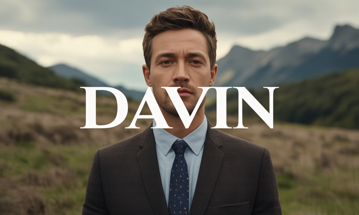 Illustration de Davin, Noms de famille