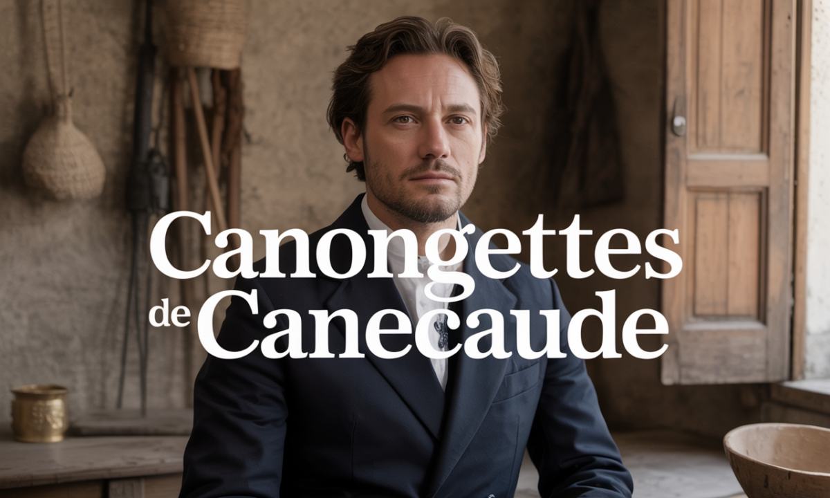 Illustration liée à l’origine et à l’histoire du nom de famille De Canongettes de Canecaude