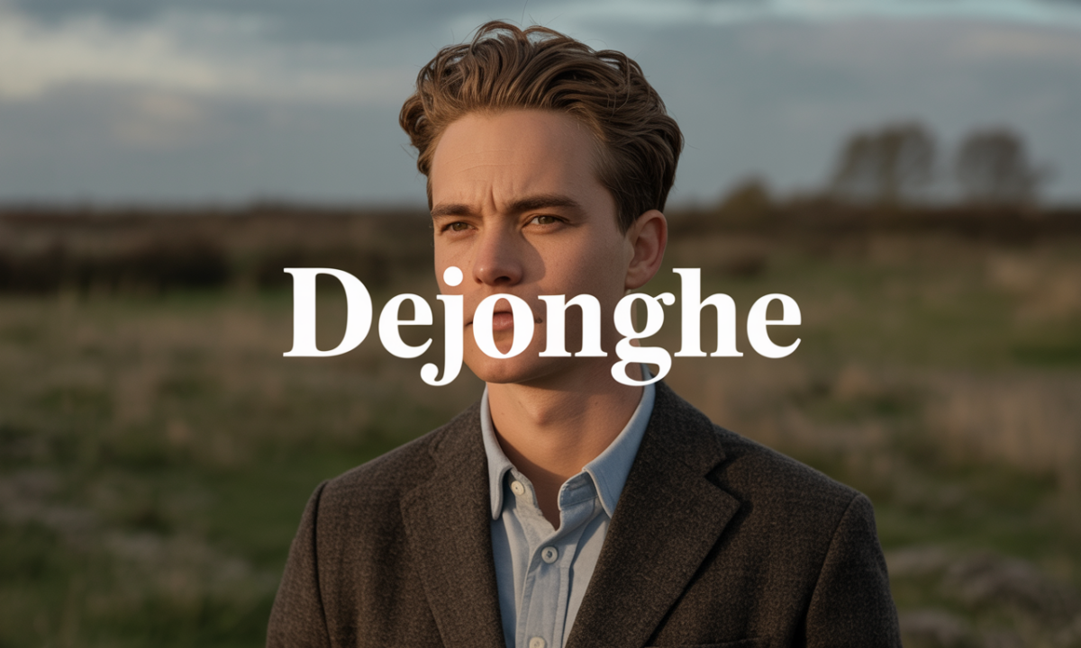 Illustration de Dejonghe, Noms de famille