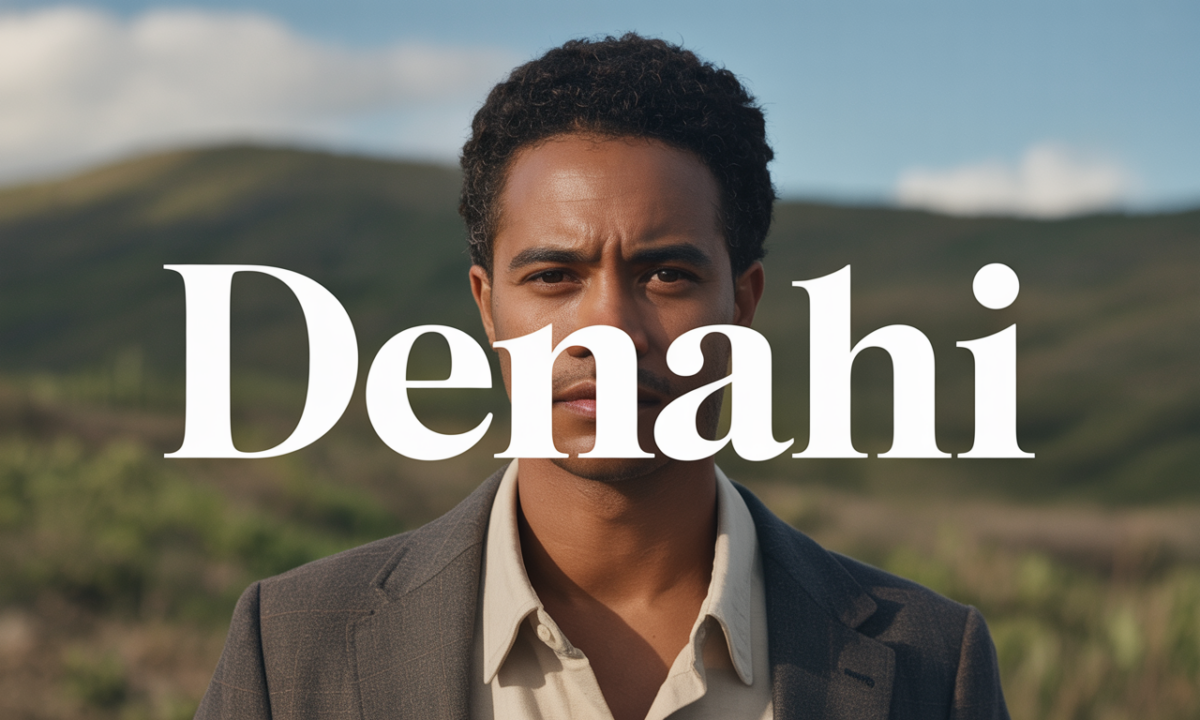 Illustration symbolique liée à l’origine du prénom Denahi