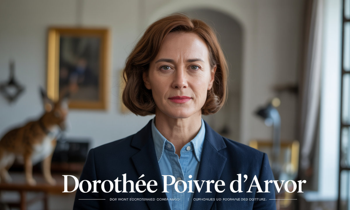 Illustration de Dorothee Poivre d Arvor, personnalité publique