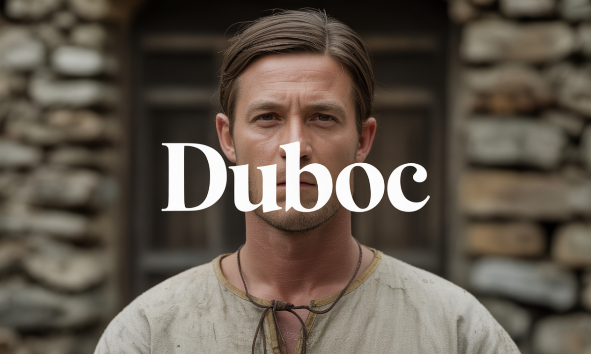 Illustration de Duboc, Noms de famille