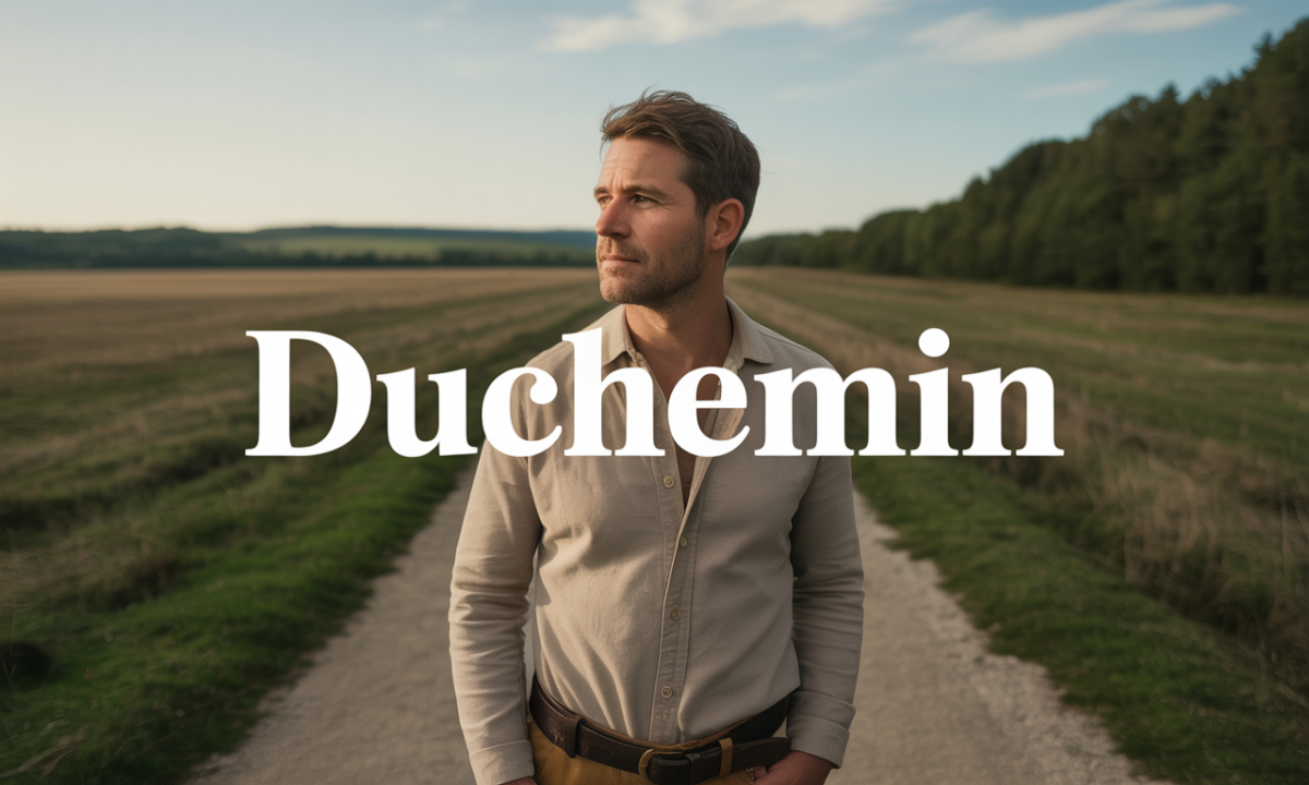 Illustration liée à l’origine et à l’histoire du nom de famille Duchemin