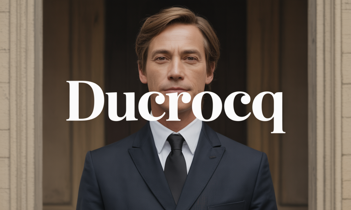 Illustration liée à l’origine et à l’histoire du nom de famille Ducrocq