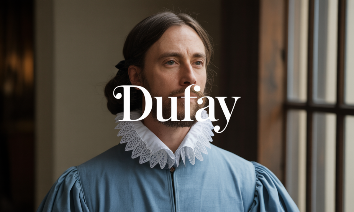 Illustration de Dufay, Noms de famille