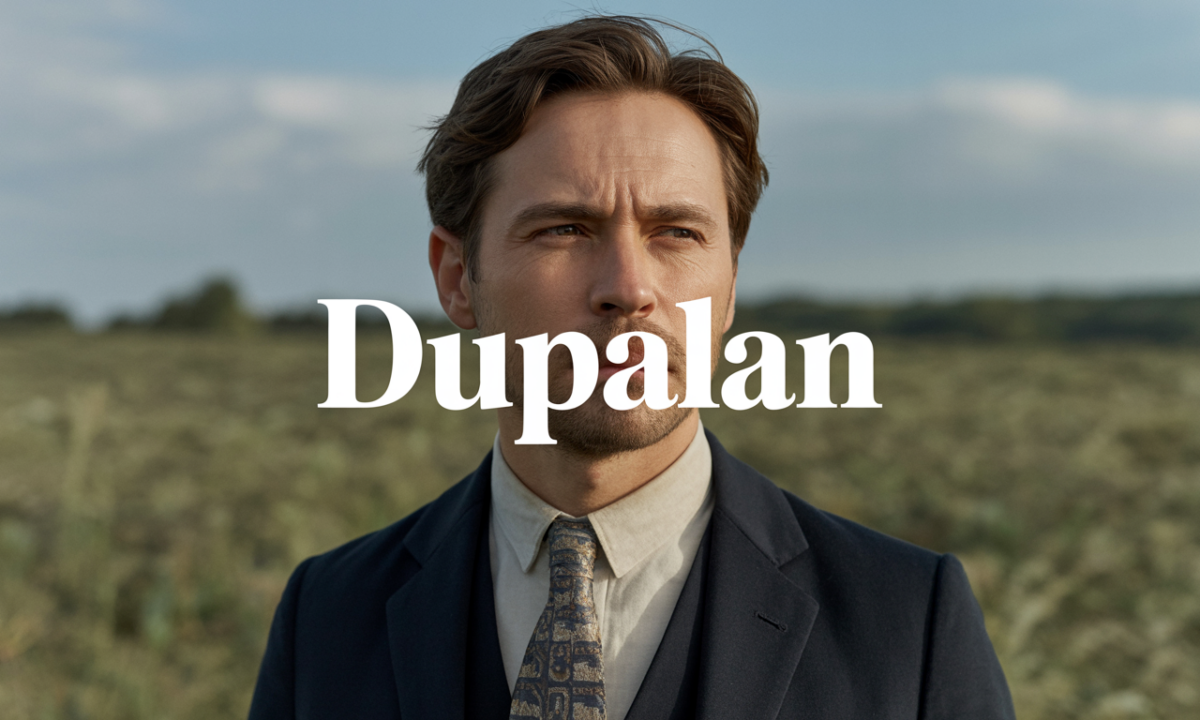 Illustration de Dupalan, Noms de famille