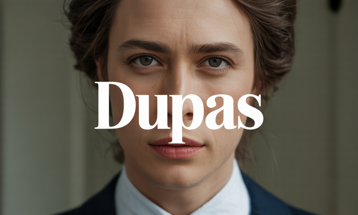 Illustration de Dupas, Noms de famille