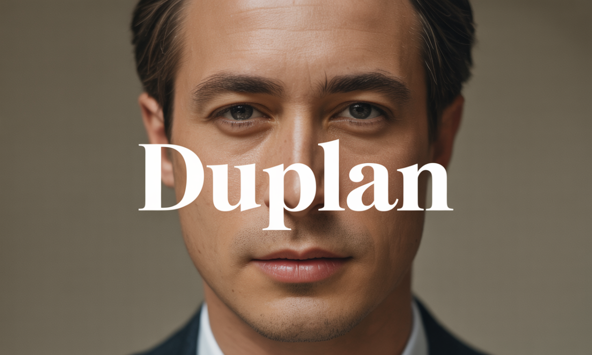 Illustration de Duplan, Noms de famille