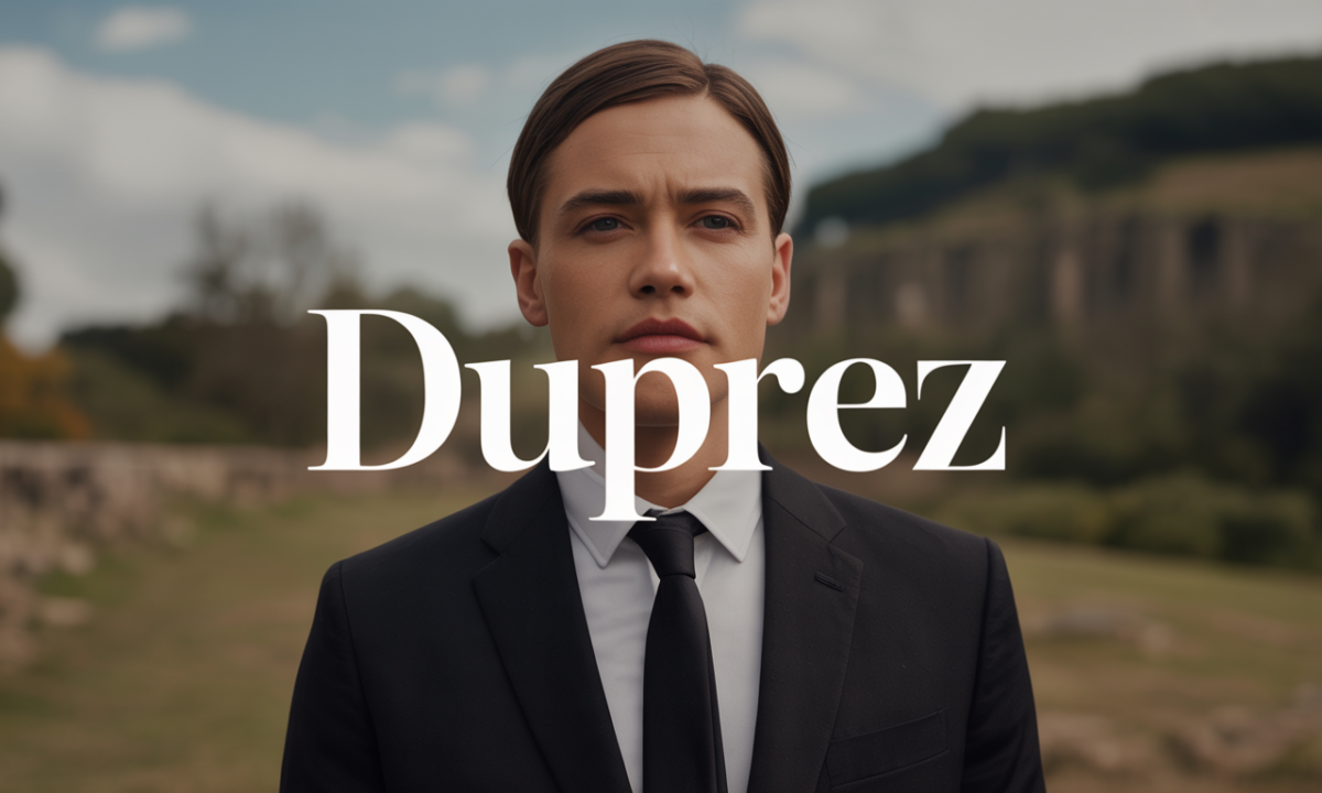 Illustration de Duprez, Noms de famille