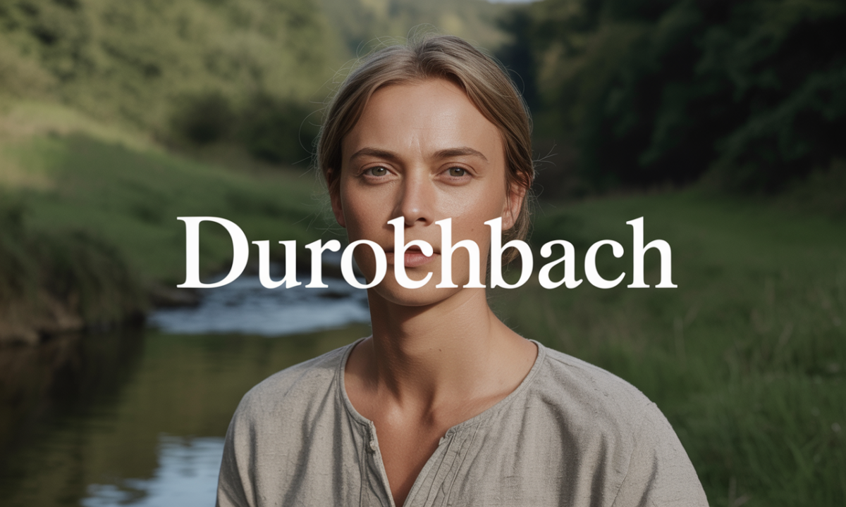 Illustration liée à l’origine et à l’histoire du nom de famille Durchbach