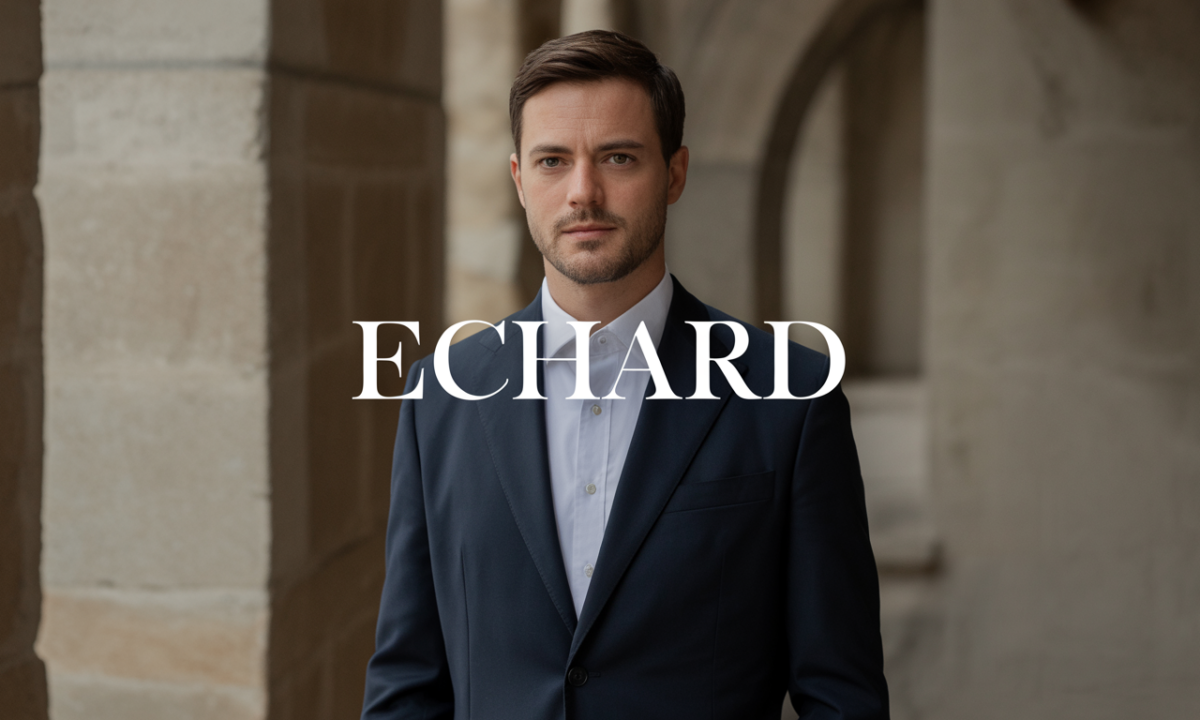 Illustration liée à l’origine et à l’histoire du nom de famille Echard