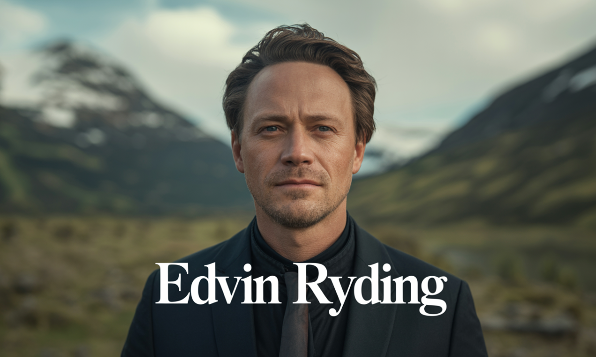 Illustration de Edvin Ryding, personnalité publique