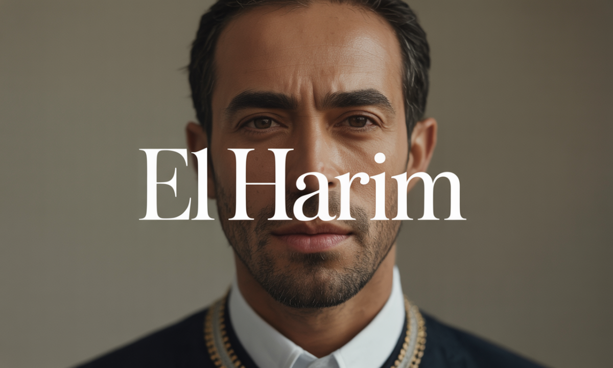 Illustration liée à l’origine et à l’histoire du nom de famille El Harim