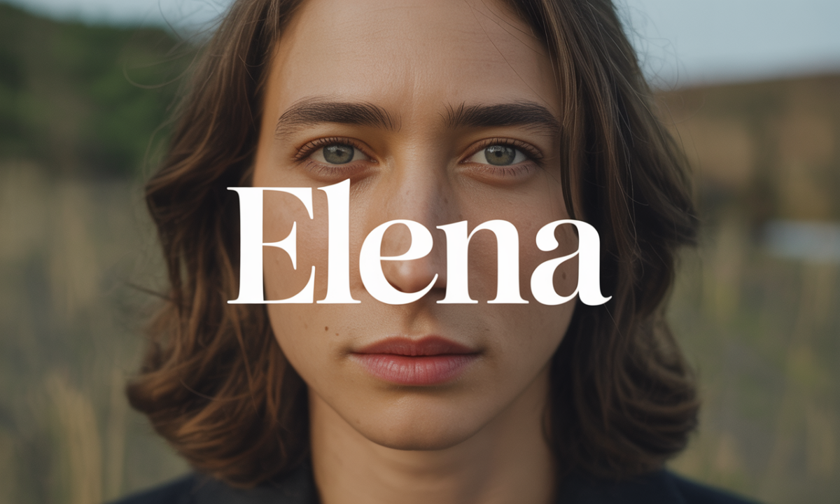 Illustration de Elena, Prénoms