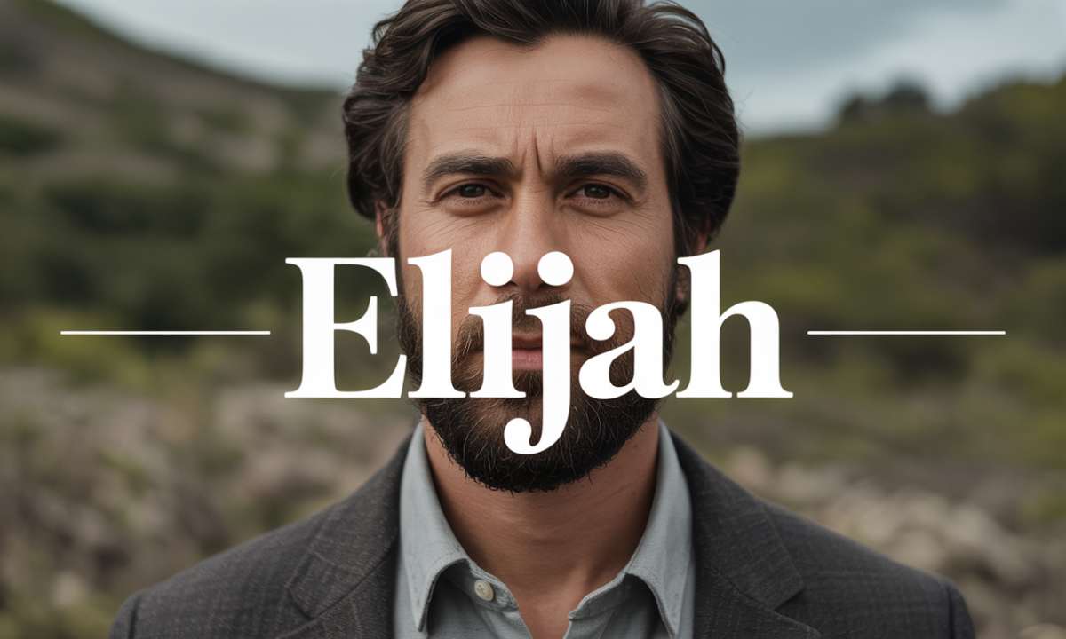 Illustration de Elijah, Prénoms