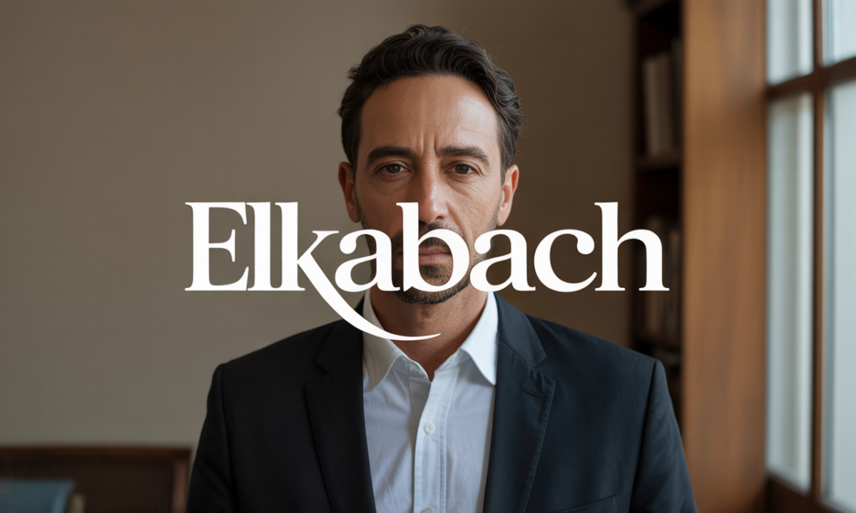 Illustration liée à l’origine et à l’histoire du nom de famille Elkabbach