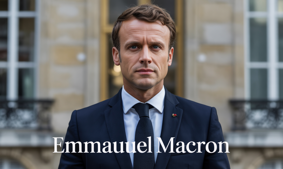 Illustration de Emmanuel Macron, personnalité publique