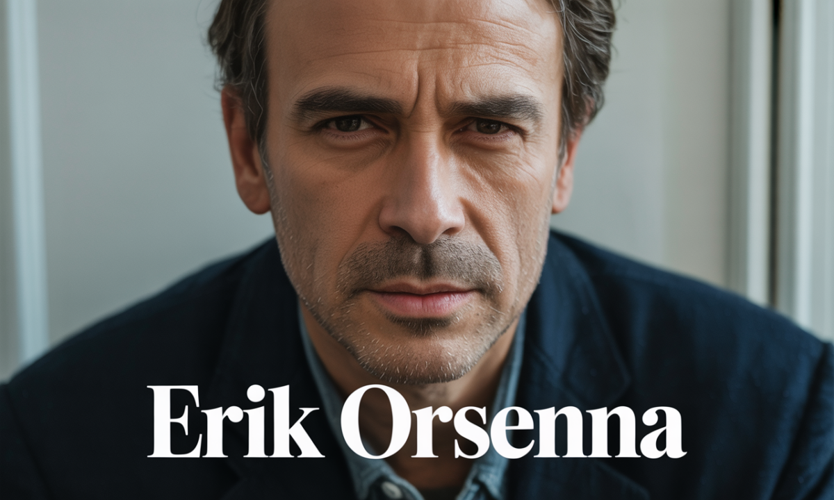 découvrez erik orsenna, écrivain et académicien français reconnu pour ses œuvres littéraires et ses contributions à la culture et à la société.